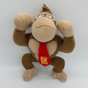 Nintendo Super Mario Donkey Kong Gorilla Plush Stuffed Animal 2021